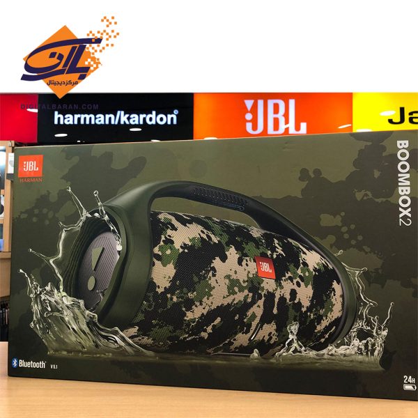 اسپیکر بلوتوثی قابل حمل جی بی ال مدل BoomBox 2