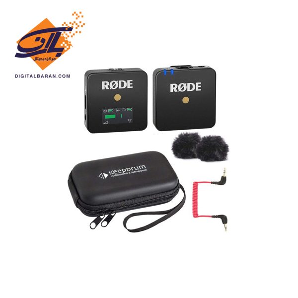 میکروفون بی سیم مشکی RODE WIRELESS GO