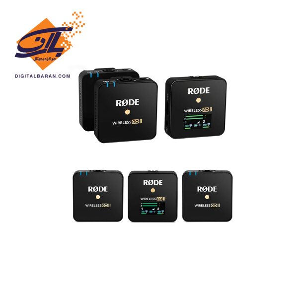 ست میکروفن بی سیم رود مدل Wireless GO II