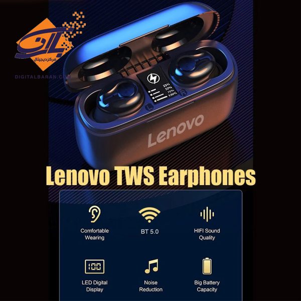 هدفون بی سیم لنوو مدل Ht18