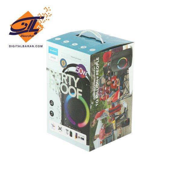 اسپیکر بلوتوثی قابل حمل انکر مدل SoundCore A3395 Rave Neo