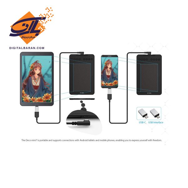 قلم نوری اکس پی-پن مدل Deco mini7