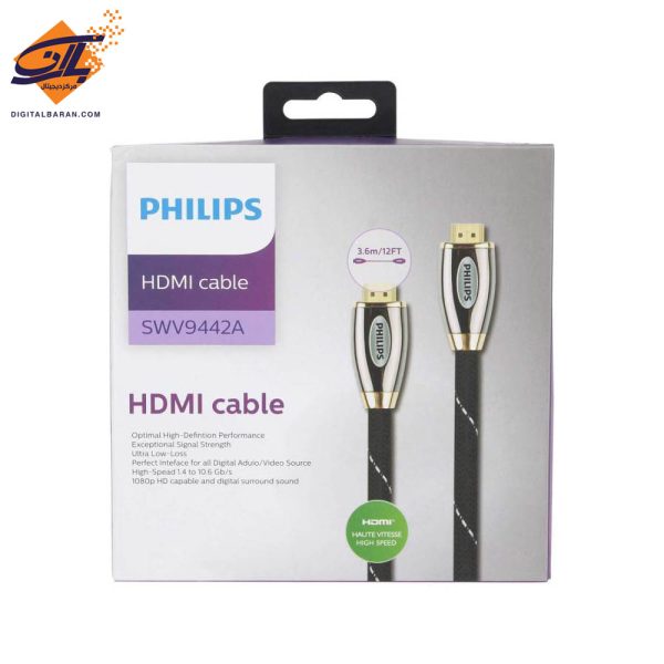 کابل HDMI فیلیپس مدل SWV9442A طول 3.6 متر