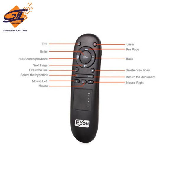 پرزنتر بی‌سیم اکسون Exon A504