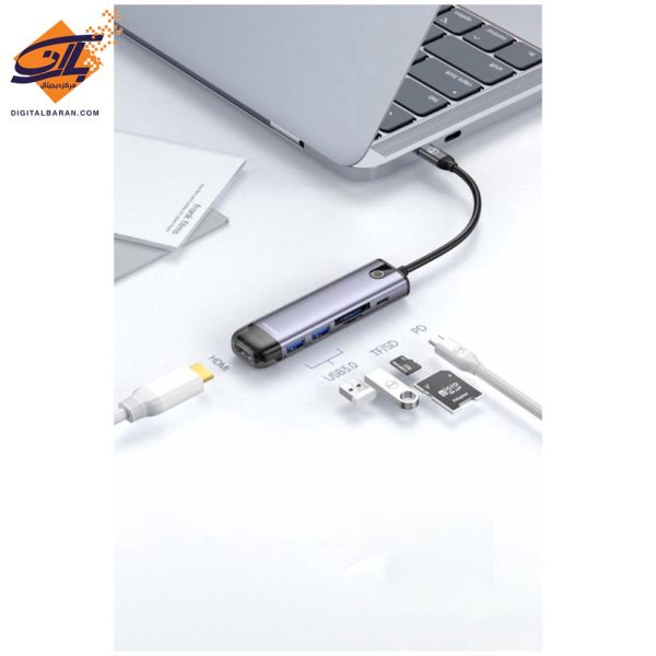هاب 10 پورت USB-C مک دودو مدل HU7420
