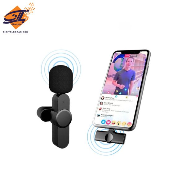 میکروفون یقه ای بی سیم گرین مدل type C