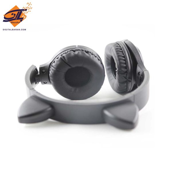هدفون بلوتوثی مدل LY-021 طرح گربه ای