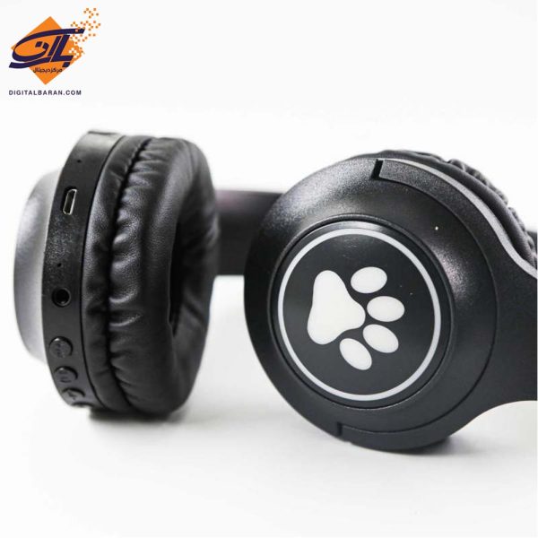 هدفون بلوتوثی مدل LY-021 طرح گربه ای