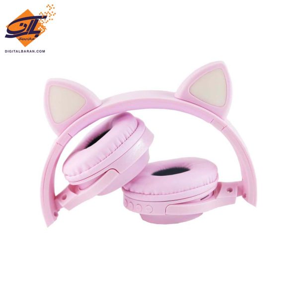هدفون بلوتوثی مدل LY-021 طرح گربه ای