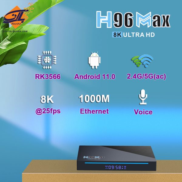 اندروید باکس Android Box H96 MAX RK3566
