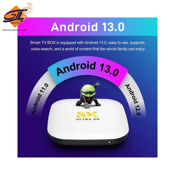 اندروید باکس اچ96 مدل Max M2