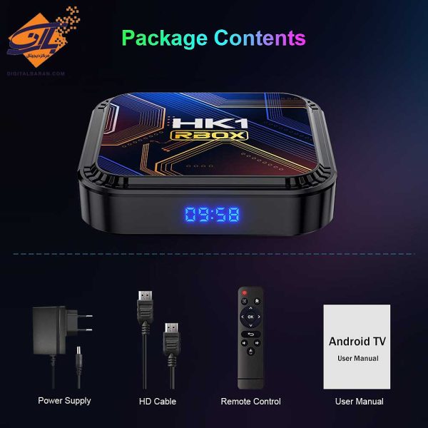 اندروید باکس اچ‌کی1 مدل HK1 K8S 4/32