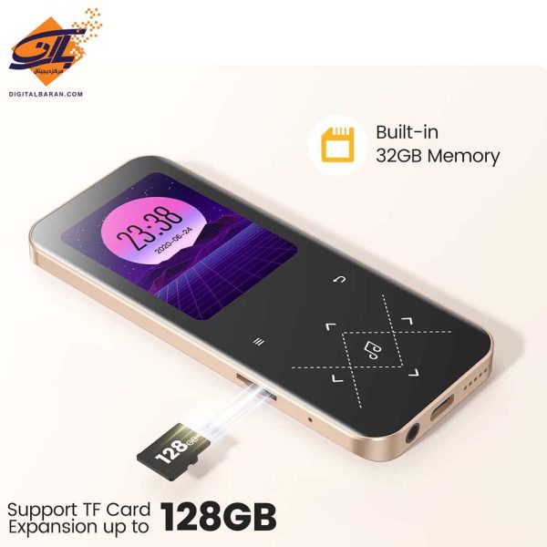 پلیر MP3 PLAYER APGTEK A09X ظرفیت 32 گیگ