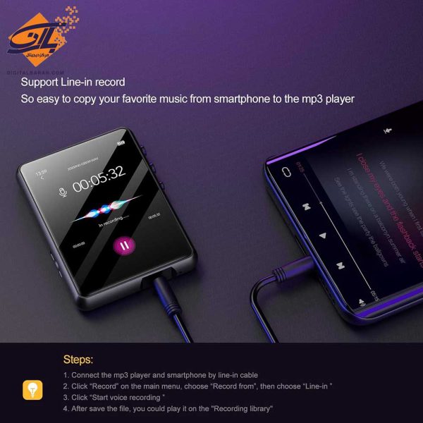 پلیر MP3 PLAYER JOLIKER ظرفیت 32 گیگ