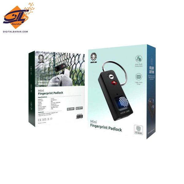 قفل دیجیتال Green Lion Fingerprint Padlock mini
