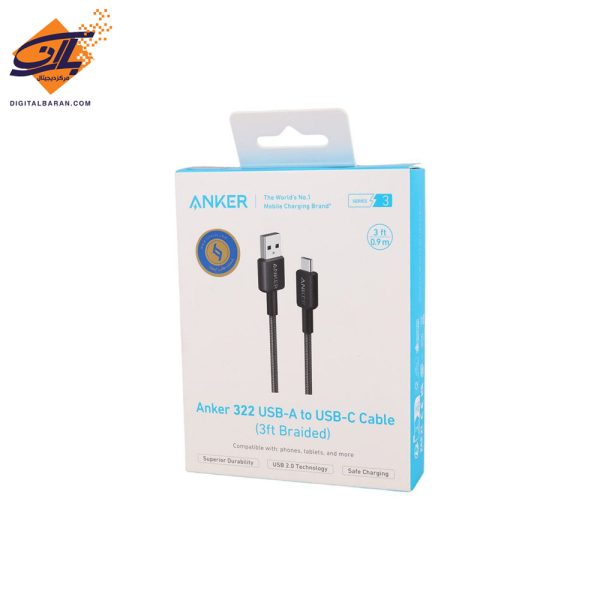 کابل USB A به USB C انکر Anker 322
