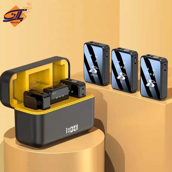 میکروفن حرفه ای بی‌سیم مدل SX12 TC & IPH