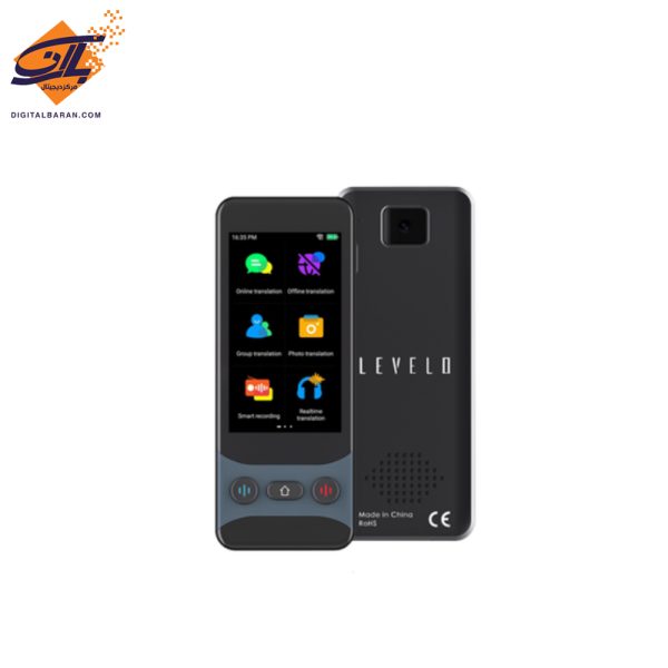 مترجم صوتی آفلاین و آنلاین مدل Levelo FluentLink Offline & Online Voice Translator