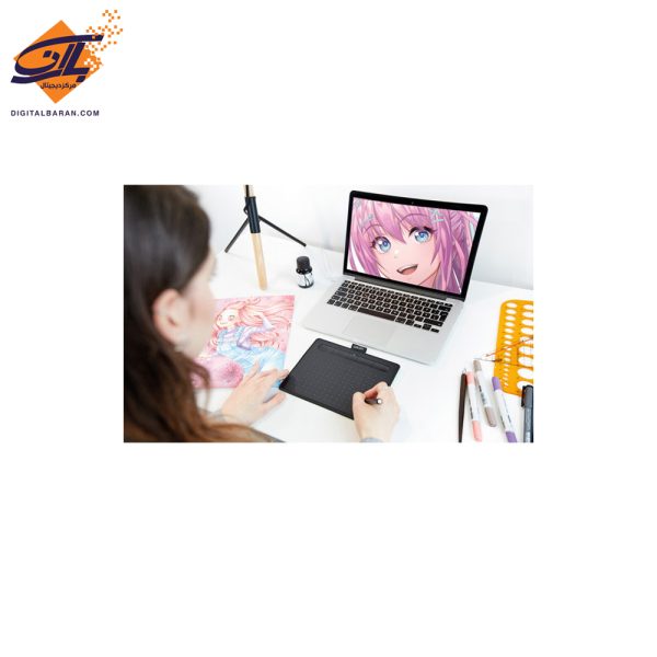 قلم نوری وکام مدل Wacom Intuos CTL-4100 WL Manga