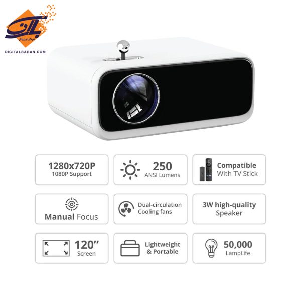 ویدئو پروژکتور ونبو مدل Wanbo Mini Pro