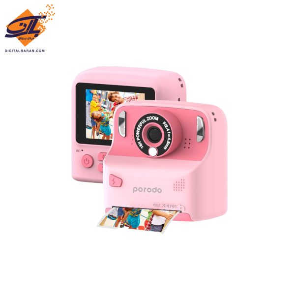 دوربین دیجیتال مخصوص کودکان پرودو مدل Porodo Kids Flip LFS012 12MP