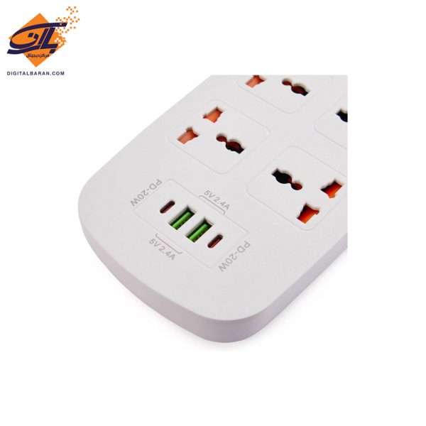 محافظ هوشمند گرین لاین Green lion power socket 3500w