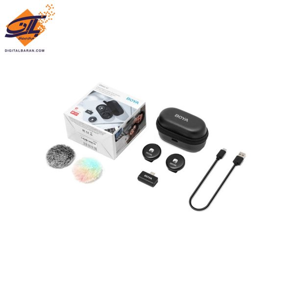 میکروفن تایپ سی بویا BOYA Omic-U Wireless Microphone