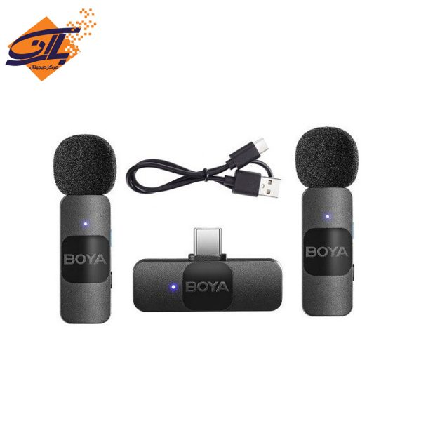 میکروفن یقه ای بی سیم بویا مدل BY-V20