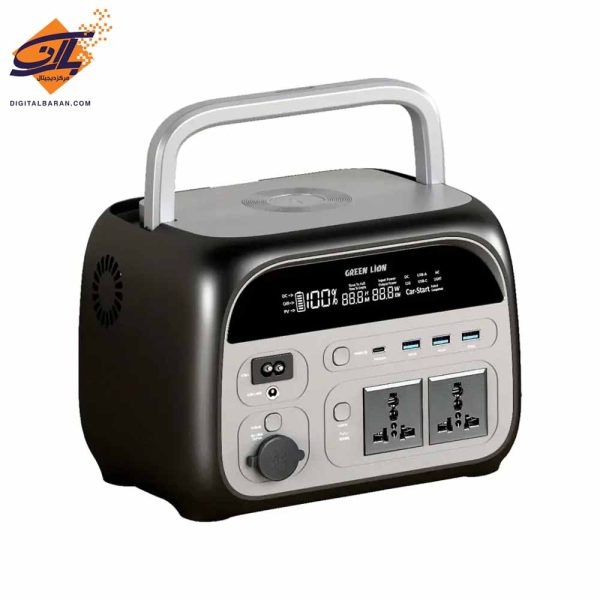 ژنراتور برق گرین لاین مدل Green Lion Portable 72000mah Power Station 600W