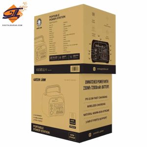 ژنراتور برق گرین لاین مدل Green Lion Portable 72000mah Power Station 600W