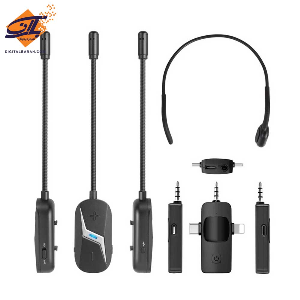 SA میکروفون هدمیک بیسیم یانمای مدل YANMAI GF13